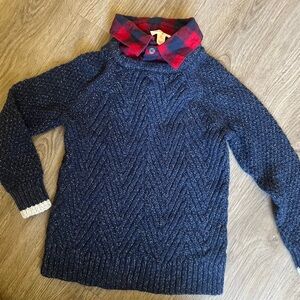 Boy Dressy Holiday Sweatshirt